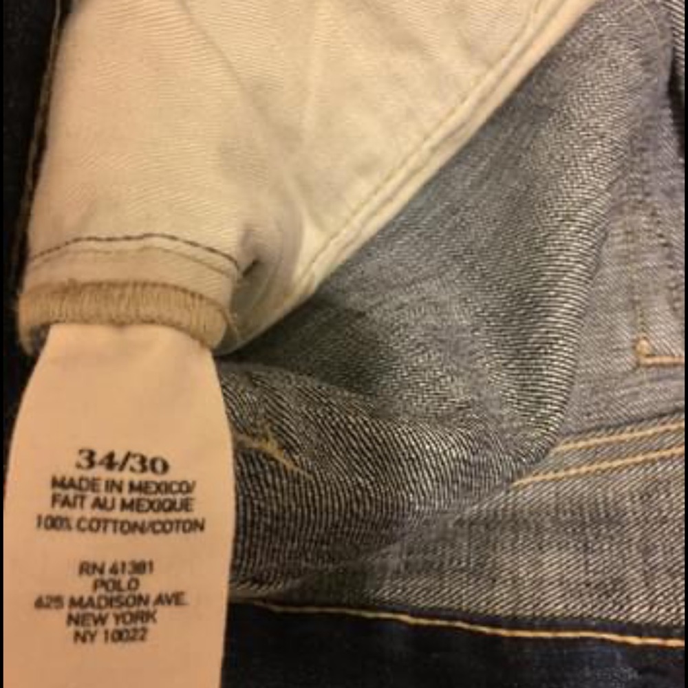 Ralph Lauren denim and supply flag Jean only 1500 pair made very rare. - Picture 4 of 6